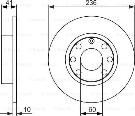 BOSCH 0 986 479 829 - Jarrulevy inparts.fi