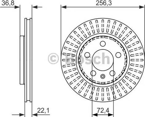 BOSCH 0 986 479 871 - Jarrulevy inparts.fi