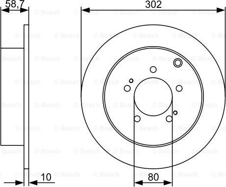 BOSCH 0 986 479 318 - Jarrulevy inparts.fi