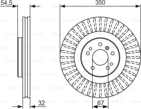 BOSCH 0 986 479 329 - Jarrulevy inparts.fi