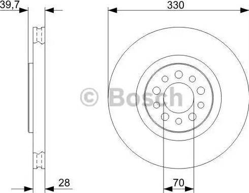 BOSCH 0 986 479 324 - Jarrulevy inparts.fi