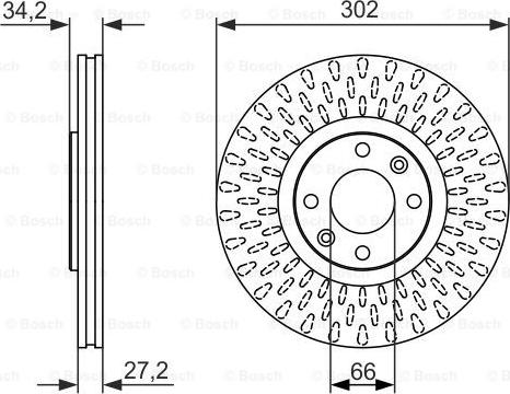 BOSCH 0 986 479 376 - Jarrulevy inparts.fi