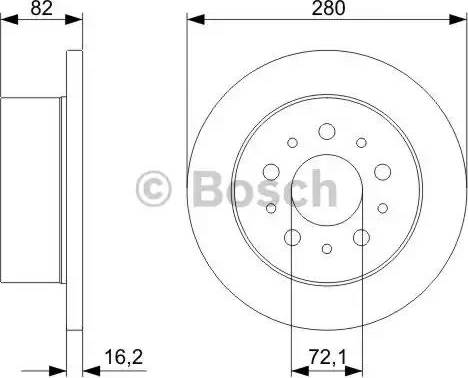 BOSCH 0 986 479 298 - Jarrulevy inparts.fi