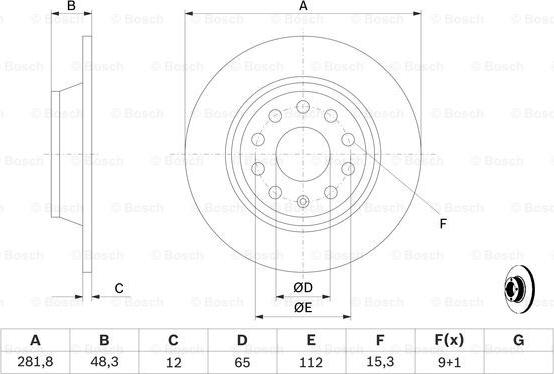 BOSCH 0 986 479 247 - Jarrulevy inparts.fi