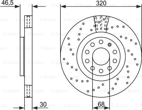 BOSCH 0 986 479 258 - Jarrulevy inparts.fi