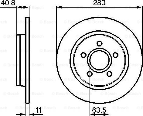 BOSCH 0 986 479 253 - Jarrulevy inparts.fi