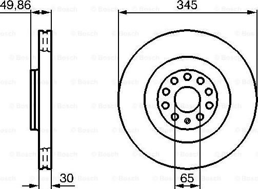 BOSCH 0 986 479 204 - Jarrulevy inparts.fi