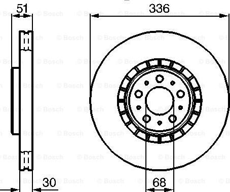 BOSCH 0 986 479 202 - Jarrulevy inparts.fi