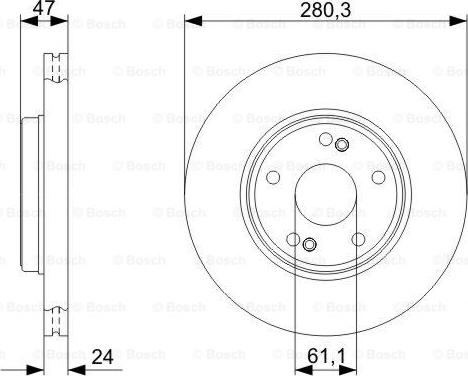 BOSCH 0 986 479 743 - Jarrulevy inparts.fi