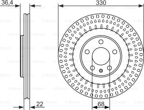 BOSCH 0 986 479 750 - Jarrulevy inparts.fi