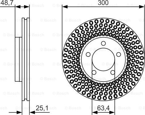 BOSCH 0 986 479 701 - Jarrulevy inparts.fi