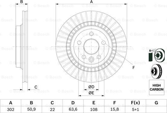 BOSCH 0 986 479 713 - Jarrulevy inparts.fi