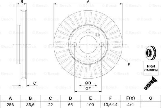 BOSCH 0 986 479 776 - Jarrulevy inparts.fi