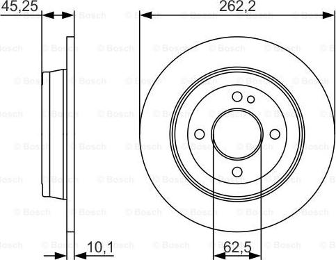 BOSCH 0 986 479 A44 - Jarrulevy inparts.fi