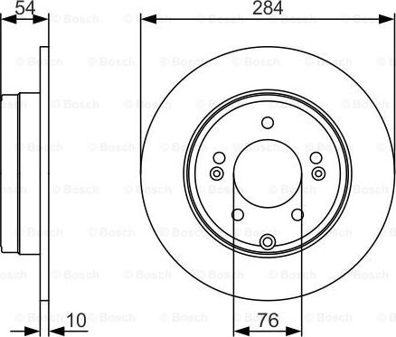 BOSCH 0 986 479 A45 - Jarrulevy inparts.fi