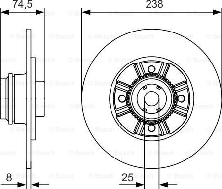 BOSCH 0 986 479 A48 - Jarrulevy inparts.fi