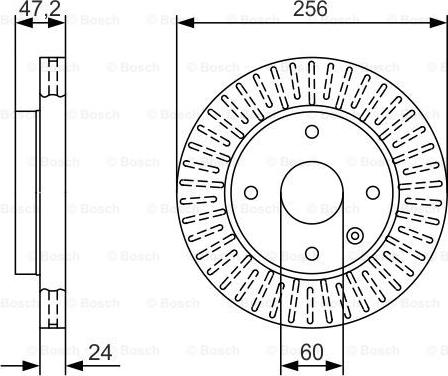 BOSCH 0 986 479 A54 - Jarrulevy inparts.fi