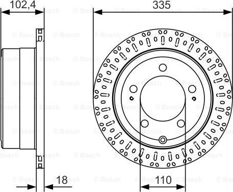 BOSCH 0 986 479 A61 - Jarrulevy inparts.fi