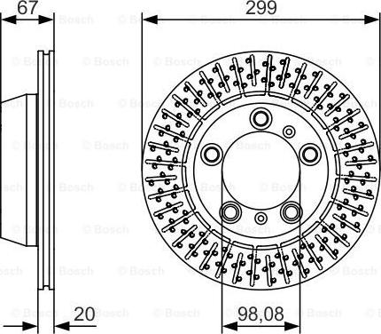 BOSCH 0 986 479 A09 - Jarrulevy inparts.fi