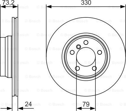 BOSCH 0 986 479 A06 - Jarrulevy inparts.fi