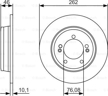 BOSCH 0 986 479 A16 - Jarrulevy inparts.fi