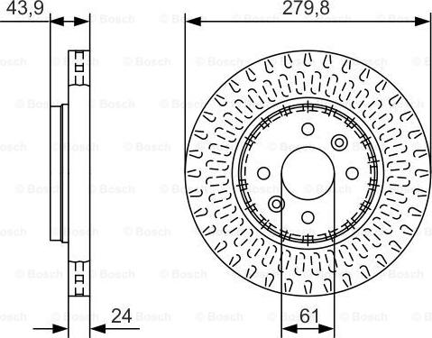 BOSCH 0 986 479 A85 - Jarrulevy inparts.fi