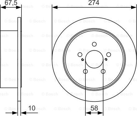 BOSCH 0 986 479 A82 - Jarrulevy inparts.fi