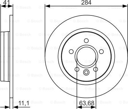 BOSCH 0 986 479 A36 - Jarrulevy inparts.fi