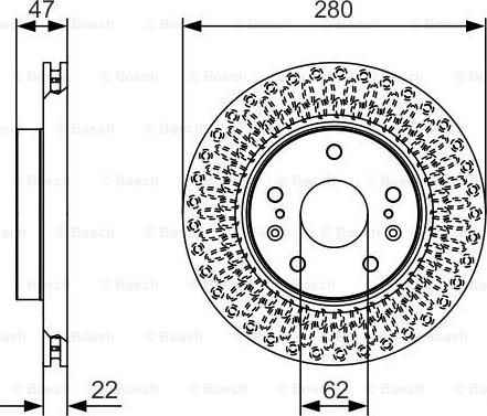 BOSCH 0 986 479 C40 - Jarrulevy inparts.fi