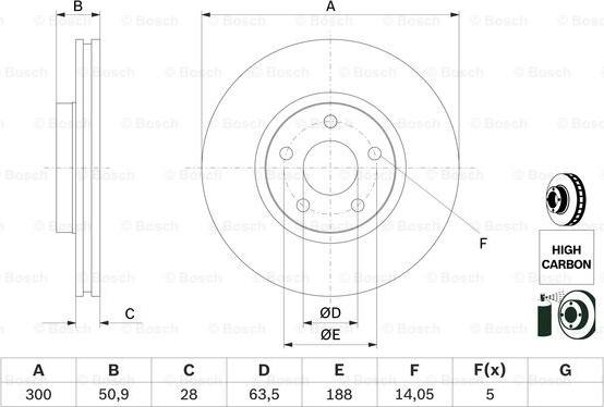 BOSCH 0 986 479 D44 - Jarrulevy inparts.fi