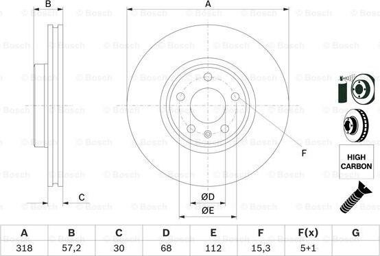 BOSCH 0 986 479 E49 - Jarrulevy inparts.fi