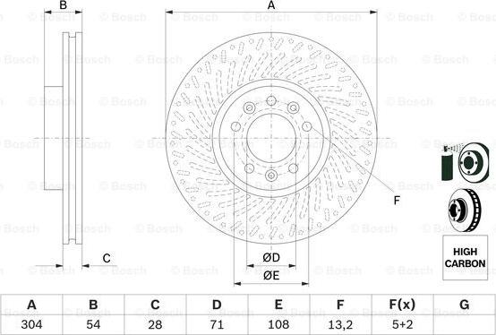 BOSCH 0 986 479 E52 - Jarrulevy inparts.fi