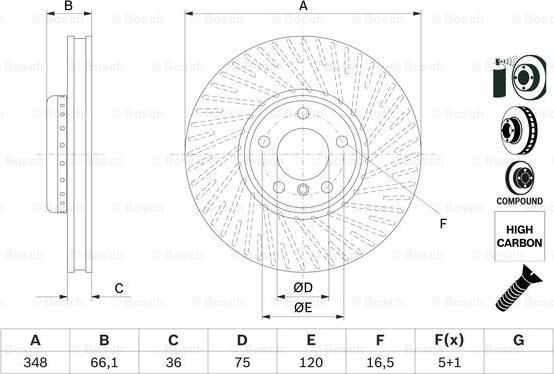 BOSCH 0 986 479 E18 - Jarrulevy inparts.fi