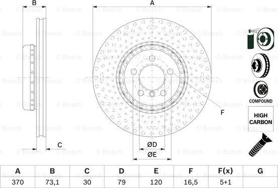 BOSCH 0 986 479 E21 - Jarrulevy inparts.fi