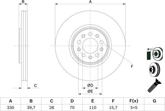 BOSCH 0 986 479 F66 - Jarrulevy inparts.fi