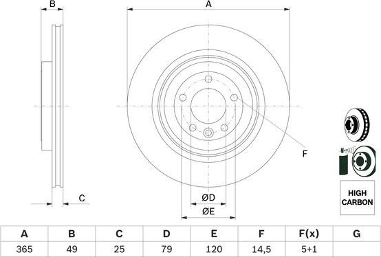 BOSCH 0 986 479 F68 - Jarrulevy inparts.fi