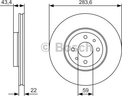 BOSCH 0 986 479 R17 - Jarrulevy inparts.fi