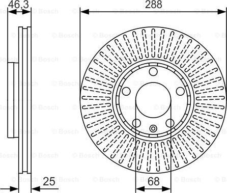 BOSCH 0 986 479 R82 - Jarrulevy inparts.fi