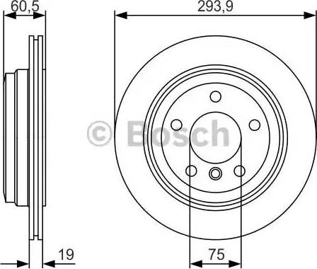 BOSCH 0 986 479 R34 - Jarrulevy inparts.fi