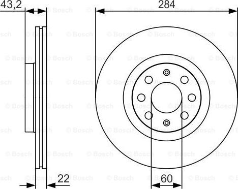 BOSCH 0 986 479 S91 - Jarrulevy inparts.fi