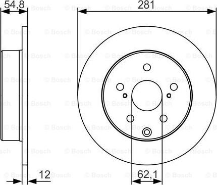 BOSCH 0 986 479 S67 - Jarrulevy inparts.fi