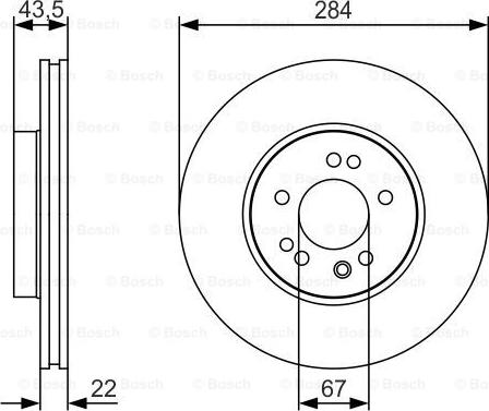 BOSCH 0 986 479 S15 - Jarrulevy inparts.fi