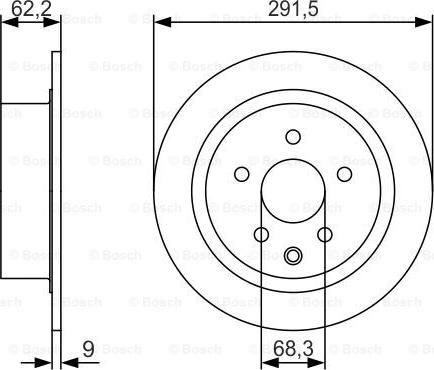 BOSCH 0 986 479 S71 - Jarrulevy inparts.fi