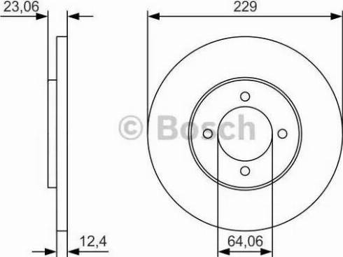 BOSCH 0 986 479 T67 - Jarrulevy inparts.fi