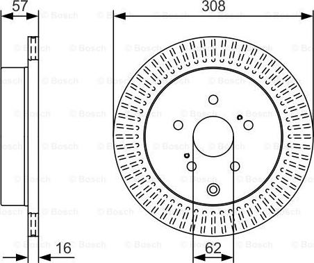 BOSCH 0 986 479 T16 - Jarrulevy inparts.fi