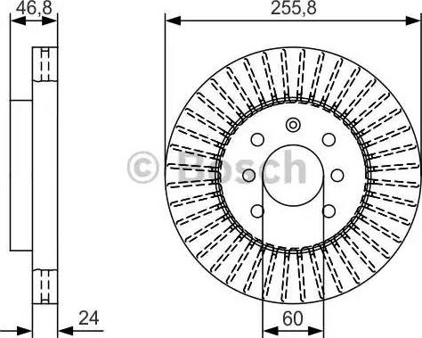 BOSCH 0 986 479 T89 - Jarrulevy inparts.fi