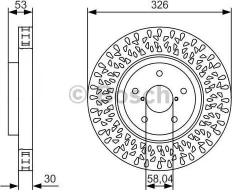 BOSCH 0 986 479 U39 - Jarrulevy inparts.fi