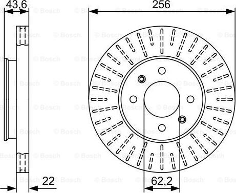 BOSCH 0 986 479 V96 - Jarrulevy inparts.fi