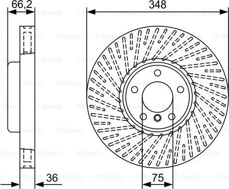 BOSCH 0 986 479 W19 - Jarrulevy inparts.fi