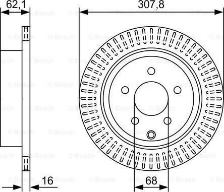 BOSCH 0 986 479 W11 - Jarrulevy inparts.fi